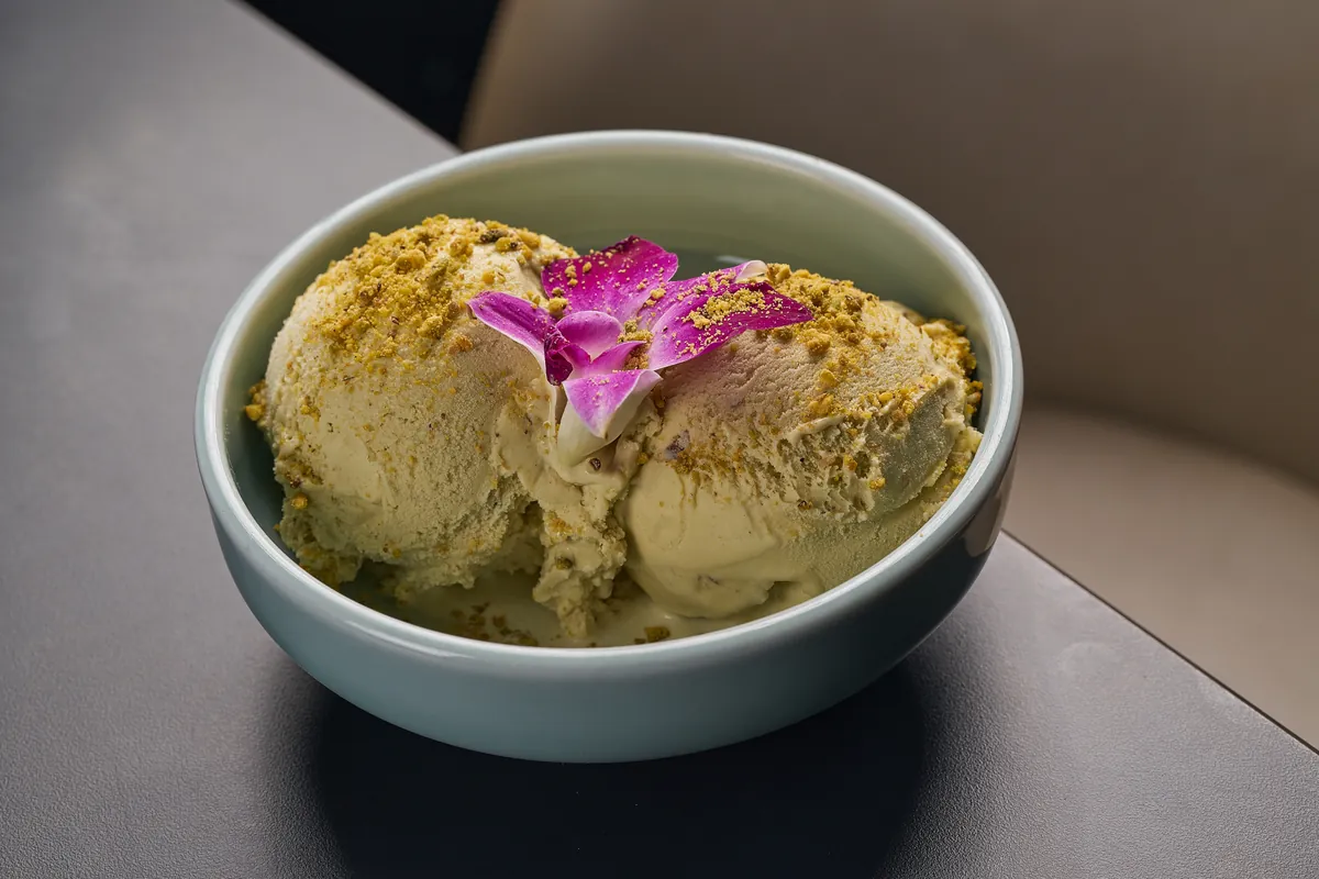 Homemade artisan Ice Cream — house-made dessert with rotating seasonal flavors at Lo D'Alex Miami