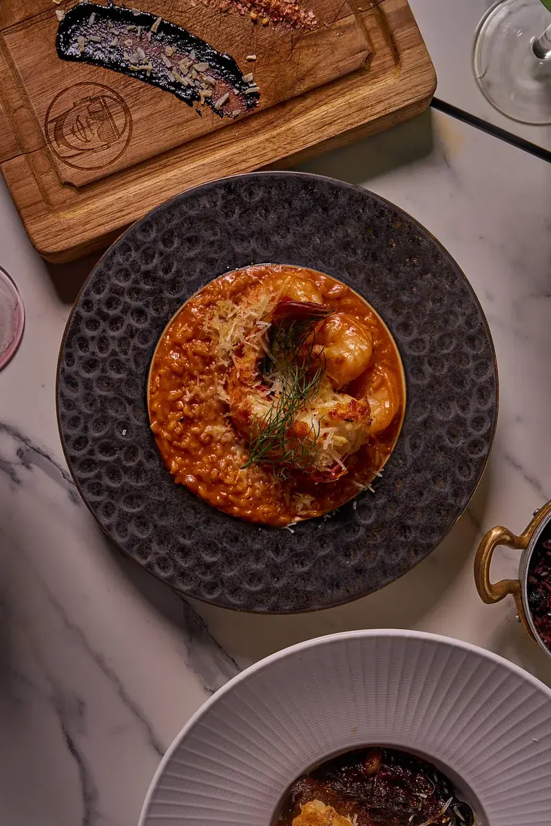 Lobster and Shrimp Risotto