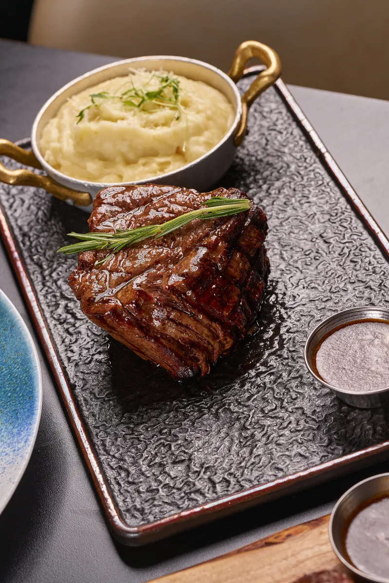 Wagyu Filet Mignon — the most tender premium Wagyu cut, grilled to perfection at Lo D'Alex Miami