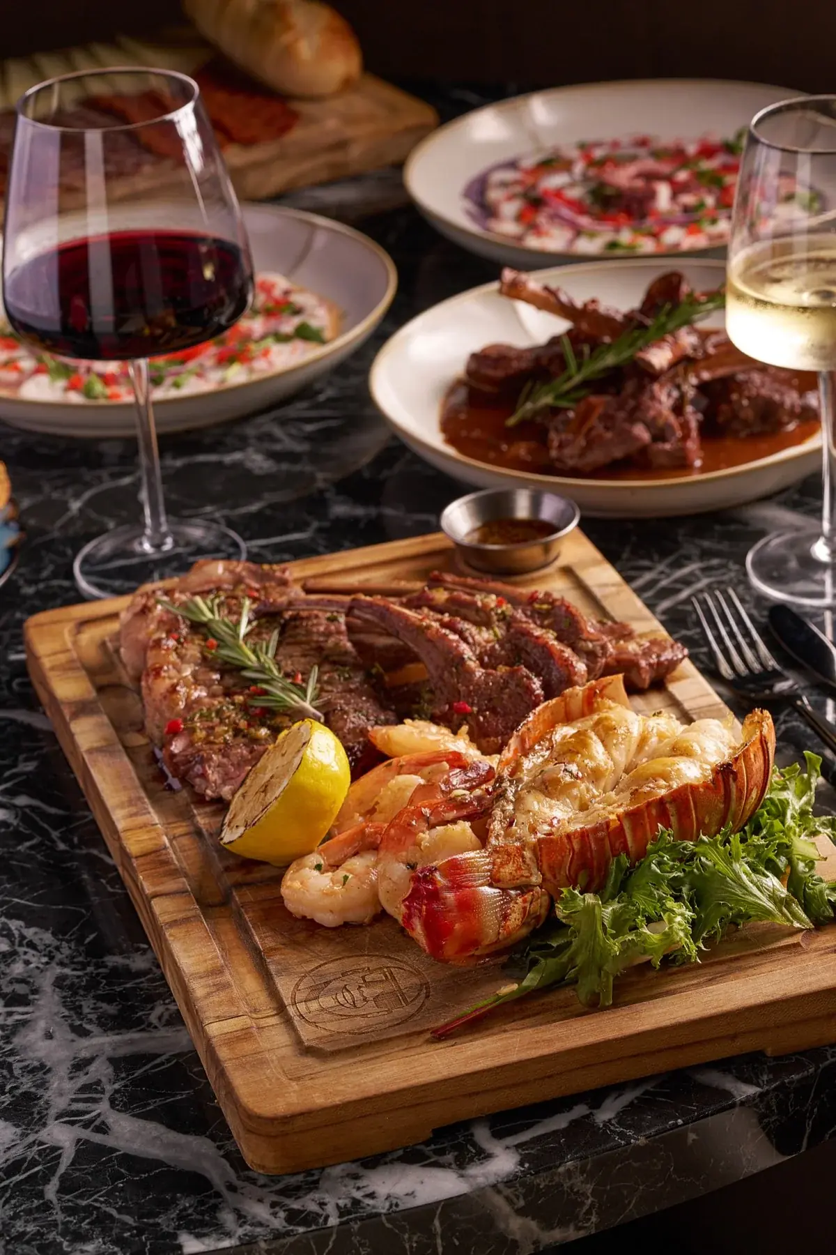 Lo D'Alex signature dishes